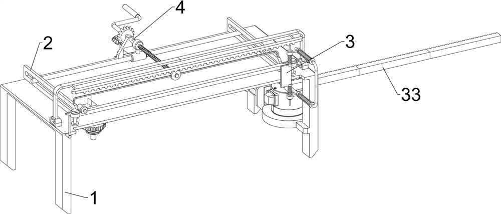 A rice paper cutting device