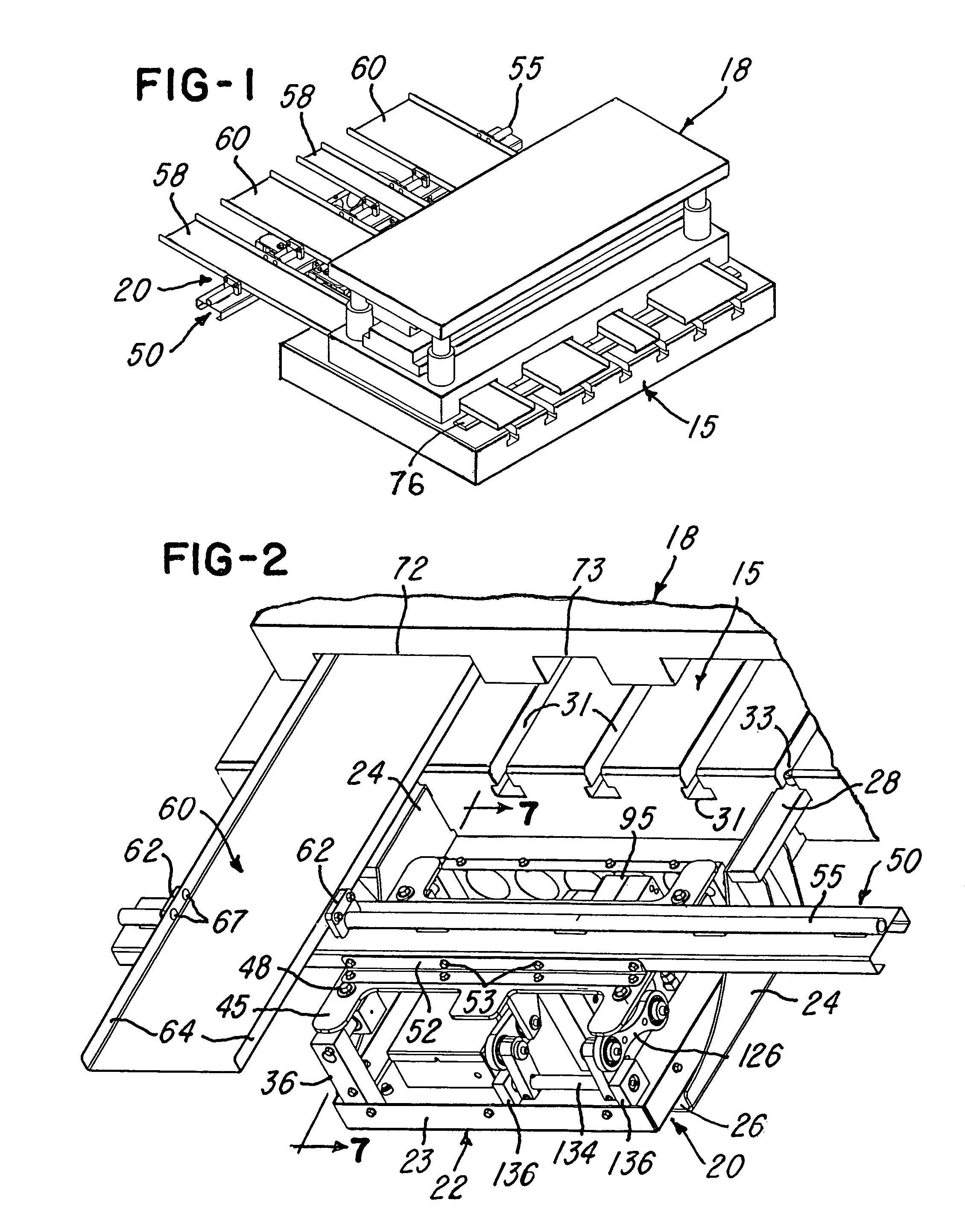 Shaker conveyor with elliptical gear drive system