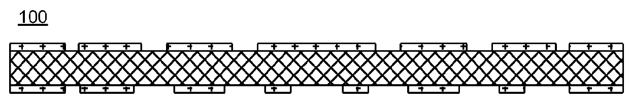 Pre-encapsulated etching-then-plating lead frame structure with island and method for manufacturing the same