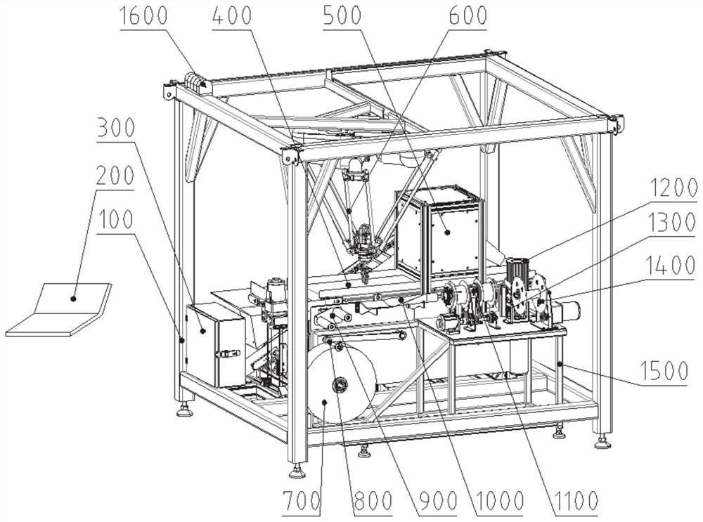 An intelligent and precise seed rope weaving machine