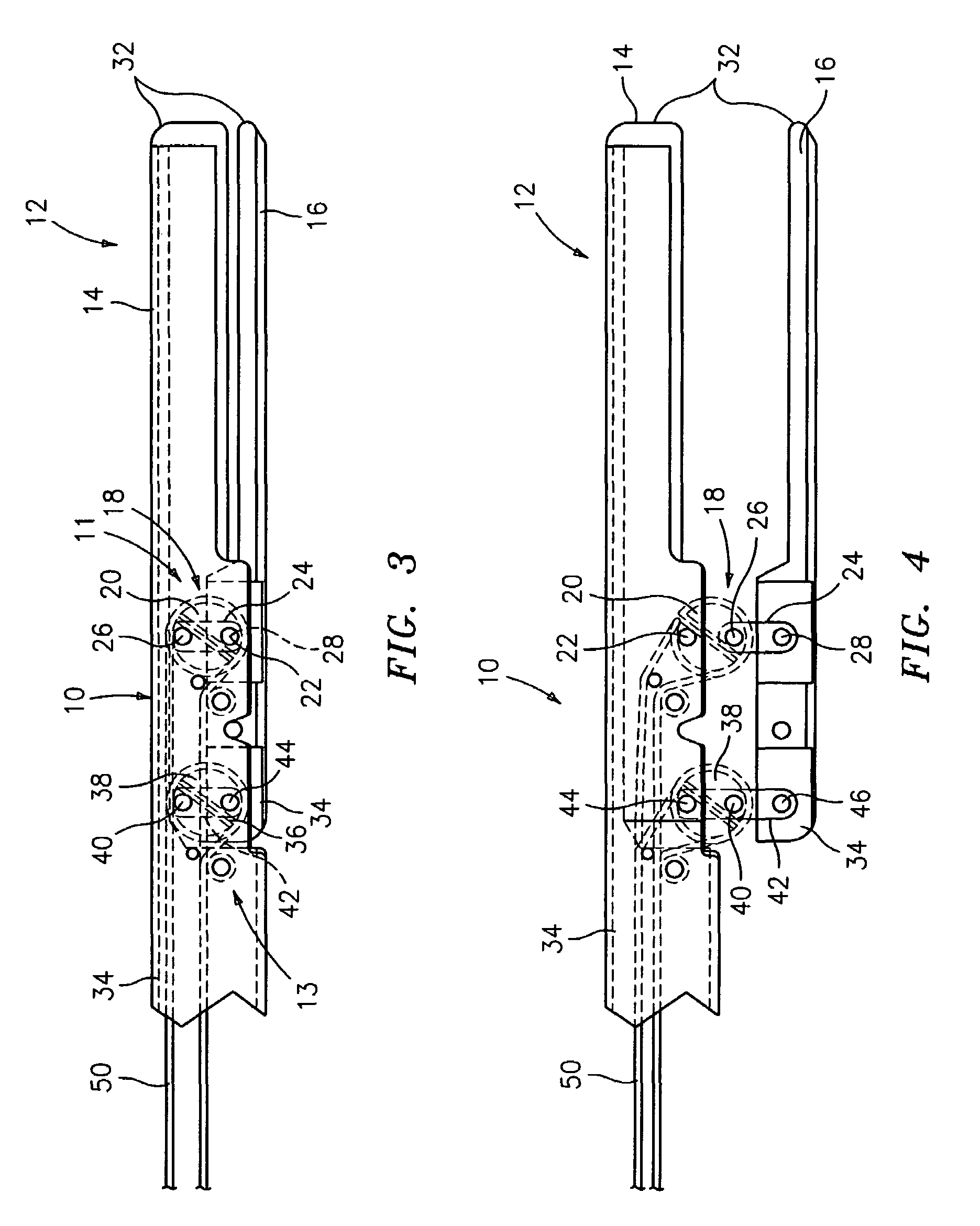 Closing assemblies for clamping device