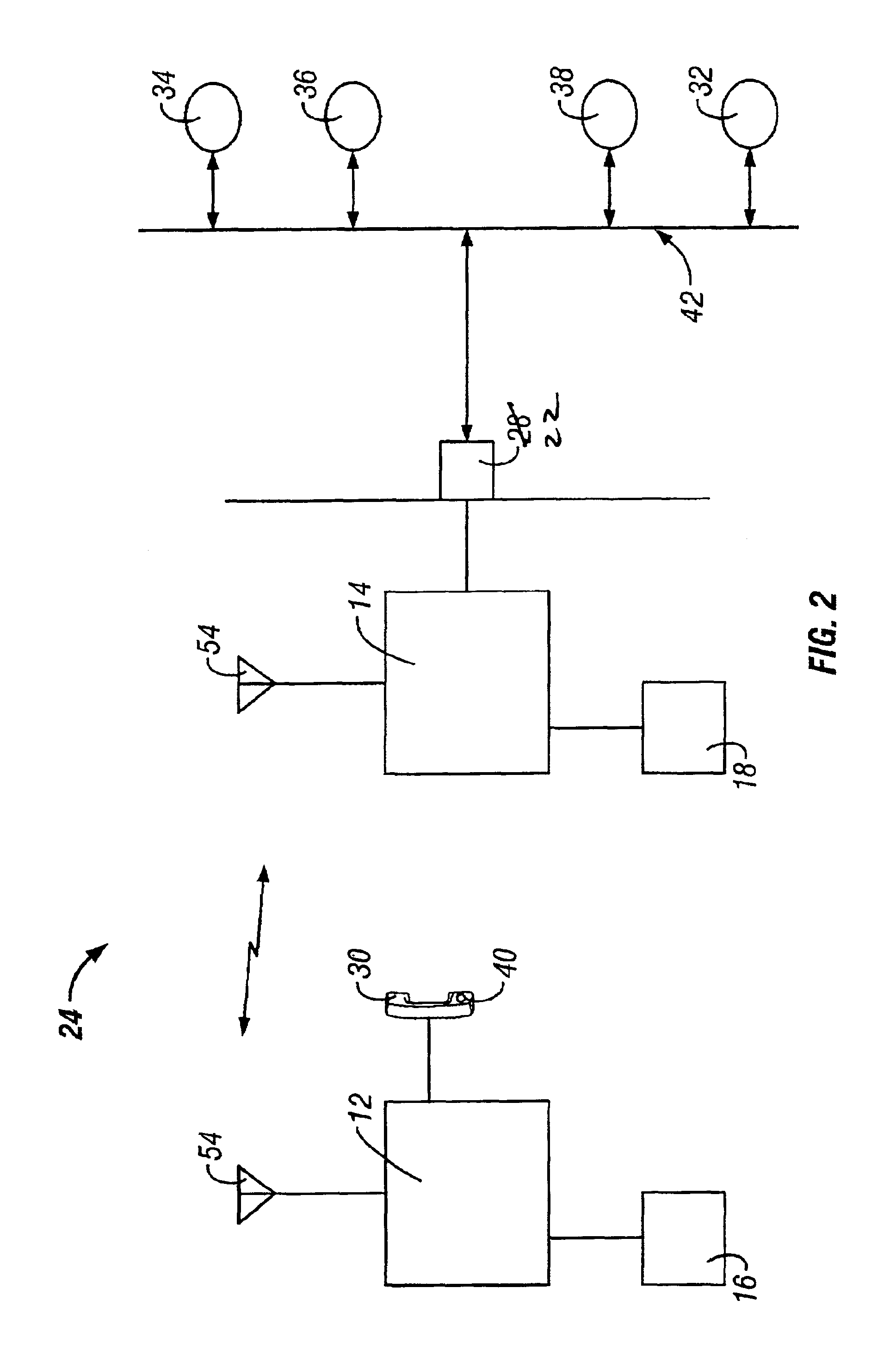 Method and apparatus for providing a wireless aircraft interphone system