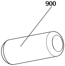 Laser cutting device for automobile lamp lens