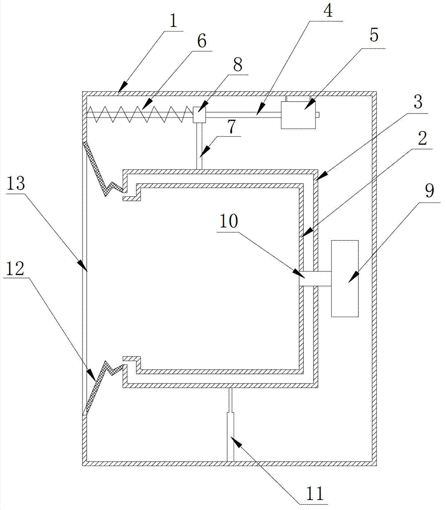 Roller washing machine with adjustable inclined angle of roller and control method thereof