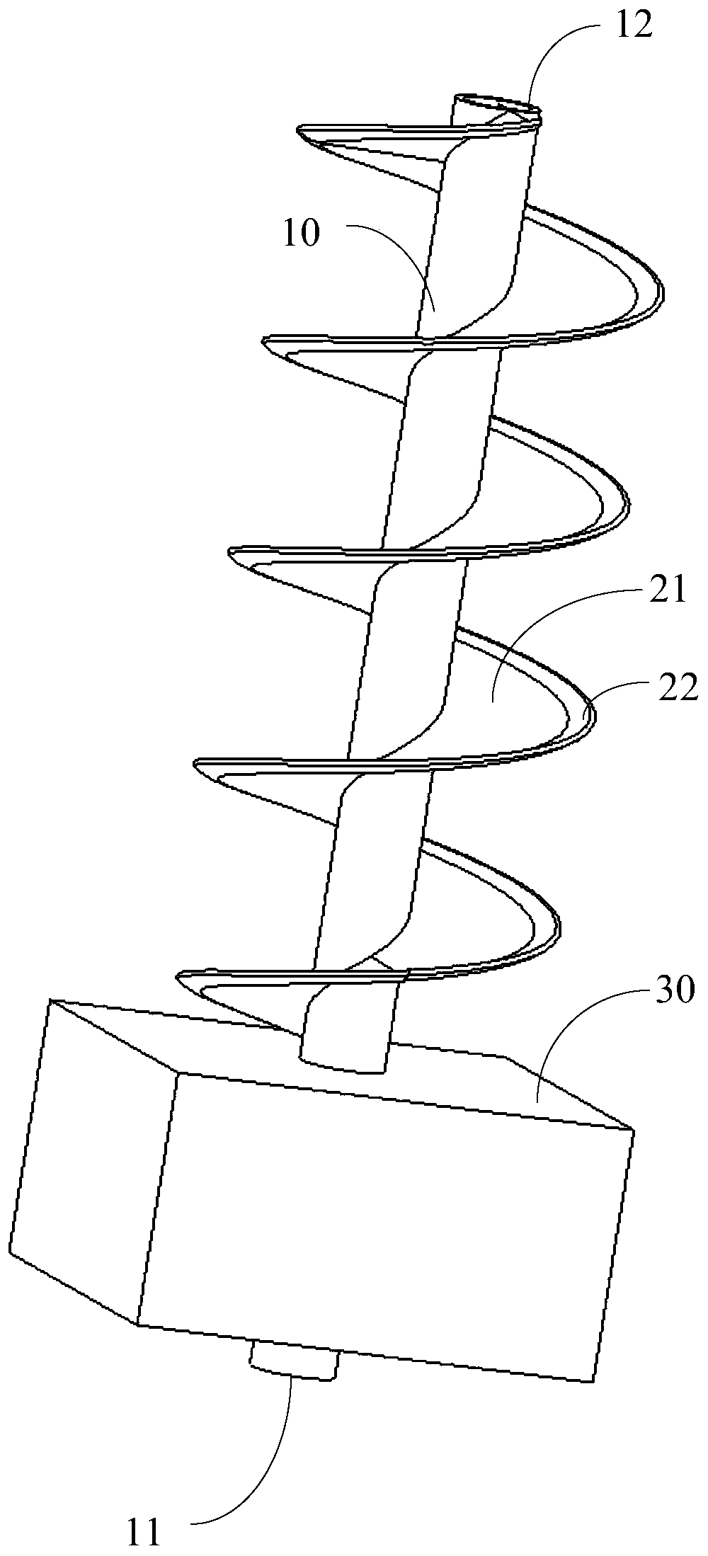 Pouring device, lining trolley and pouring technology