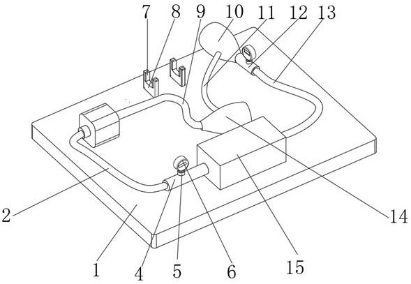 Low-voltage DC solenoid valve fault judgment and detection tool