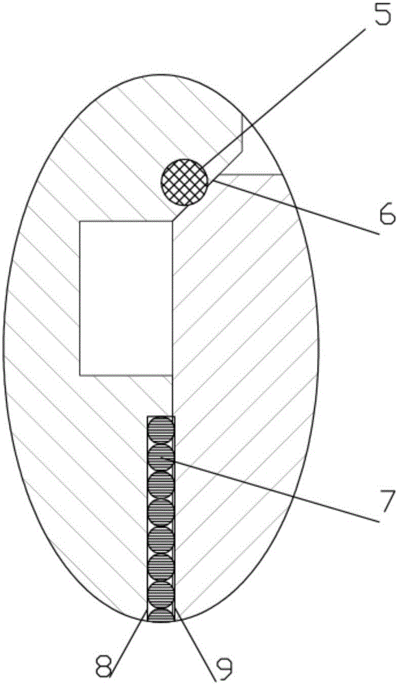 Liquid feeding and draining one-way valve of urea liquid ammonia pump