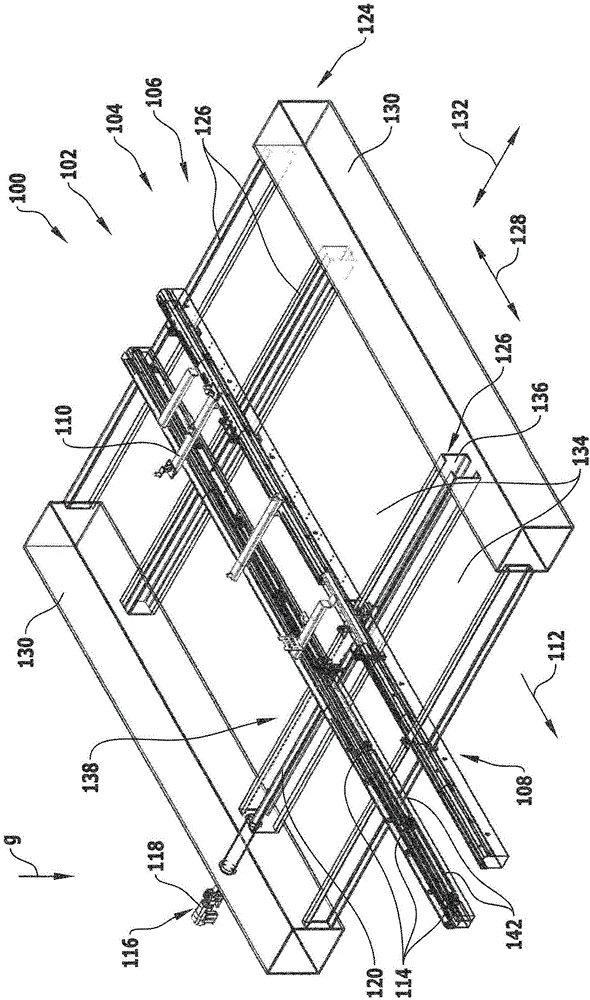 Crossmember Having Integrated Drive For Conveying Objects