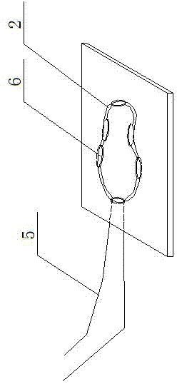 Device for monitoring stress states of leather shoes during pressing