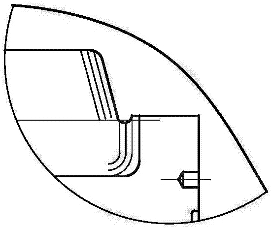 Pushing gear tooth machining technological method