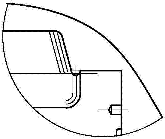 Pushing gear tooth machining technological method