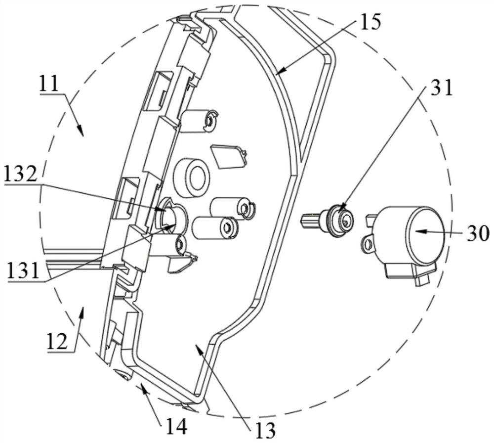 Air sweeping plate structure and air conditioner