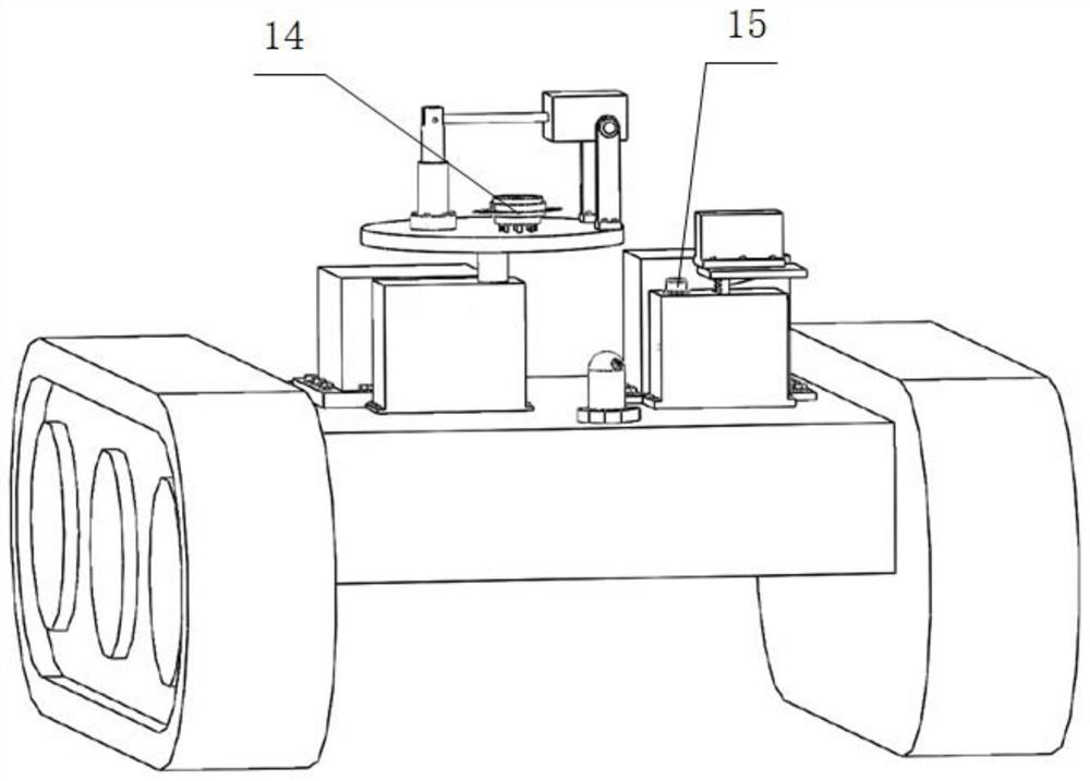 Groundwater and harmful gas automatic monitoring and early warning system and method during tunnel construction