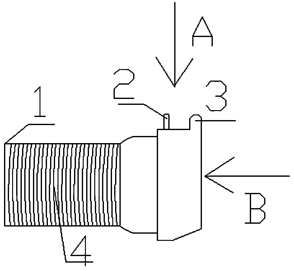 Connector with metal rack