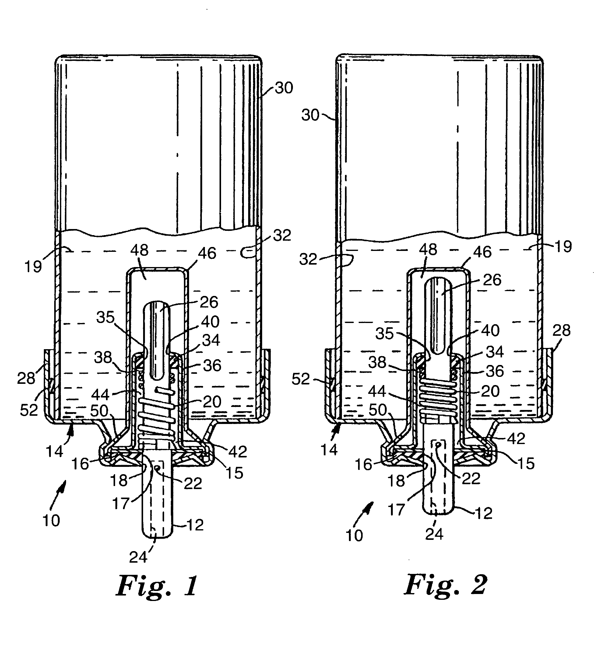 Diaphragm seal for use in a medicinal aerosol