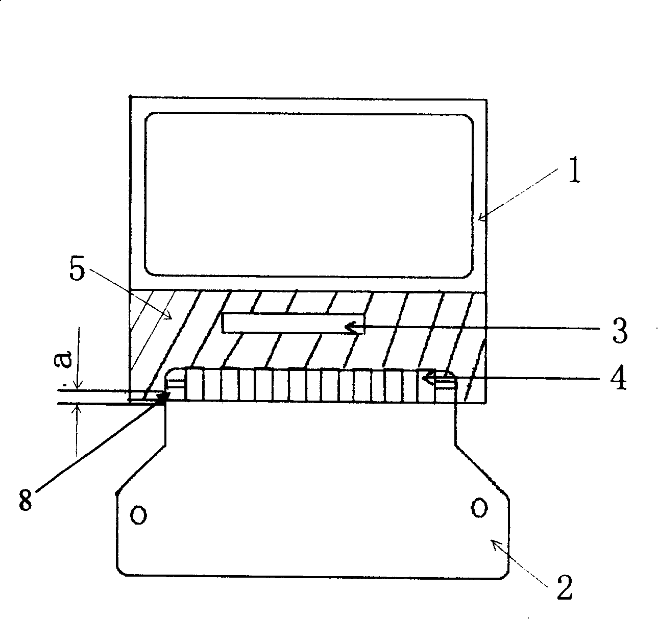 Liquid crystal device and improvement for tensile strength of liquid crystal screen with circuit board