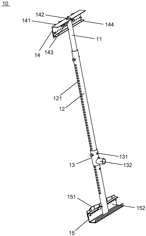 Car transport frame for container and container with same