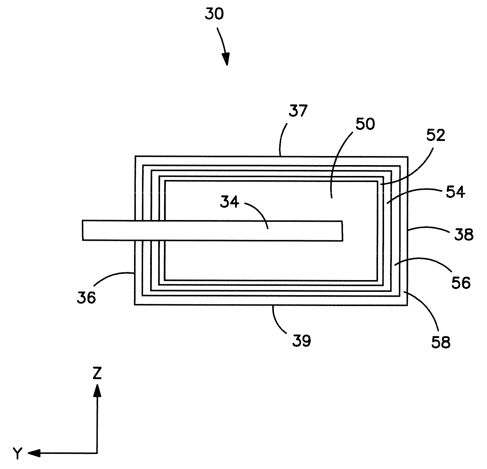 Anode for a Solid Electrolytic Capacitor Containing a Non-Metallic Surface Treatment