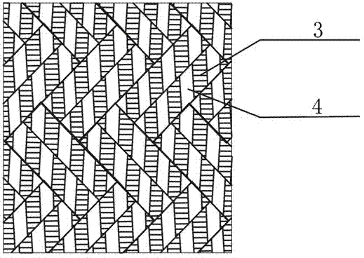 Gradually degradable braided ureteral stent and preparation method thereof