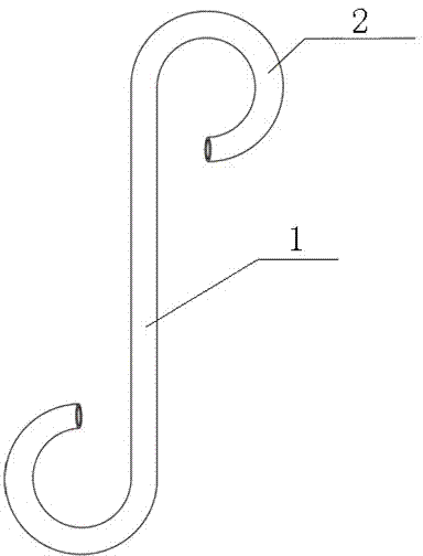 Gradually degradable braided ureteral stent and preparation method thereof