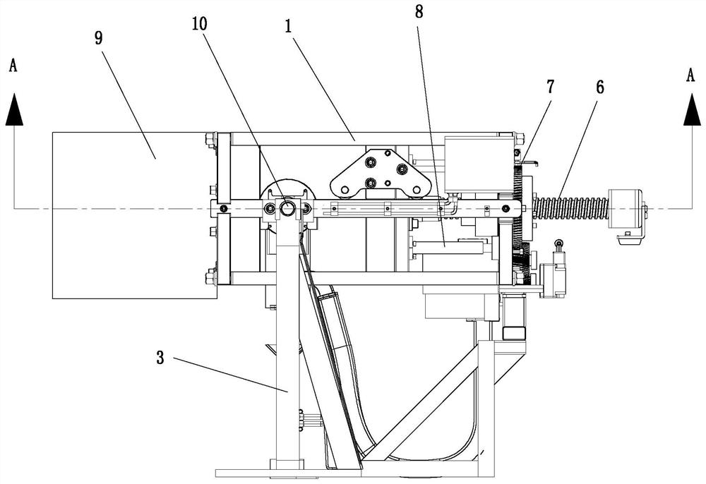 Inclined casting machine