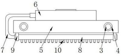 Intelligent welding device for computer hardware machining