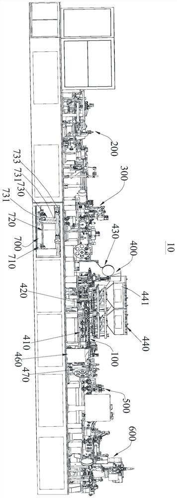 Battery positive electrode assembly mechanism and its primary lithium battery manufacturing equipment