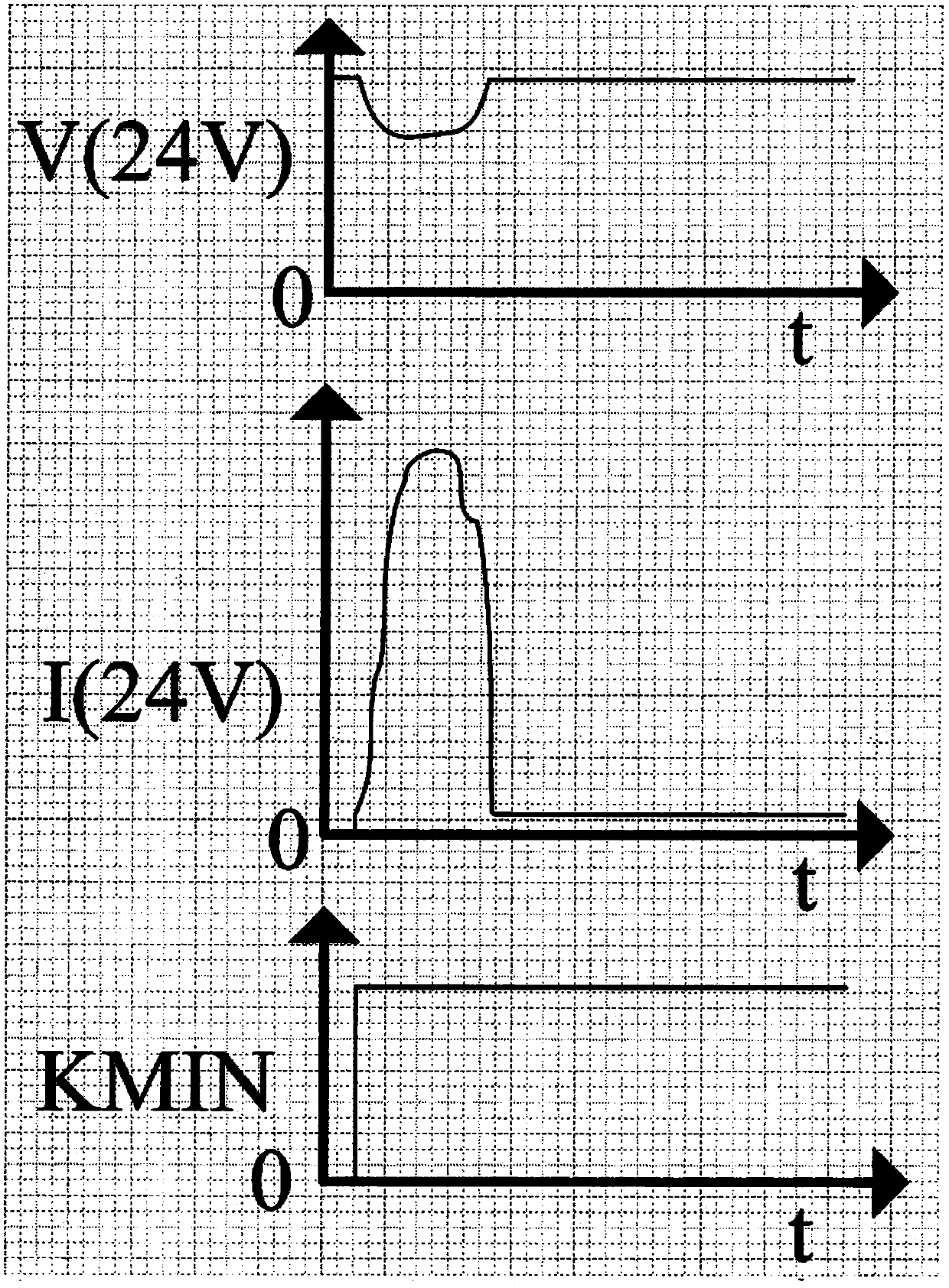 Drive circuit for soft-start contactor of frequency converter