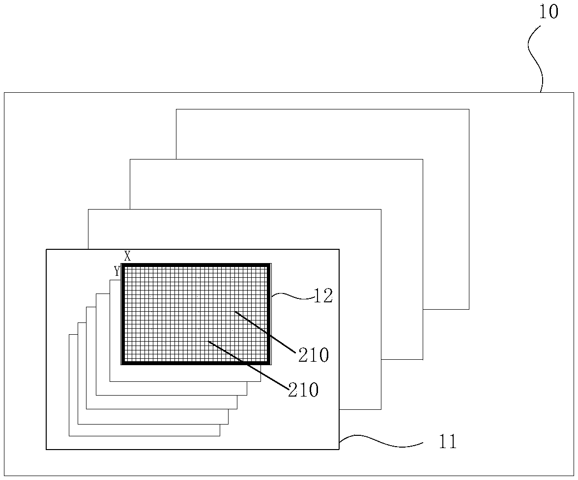 Visual memory chip repair analysis program inspection method and device