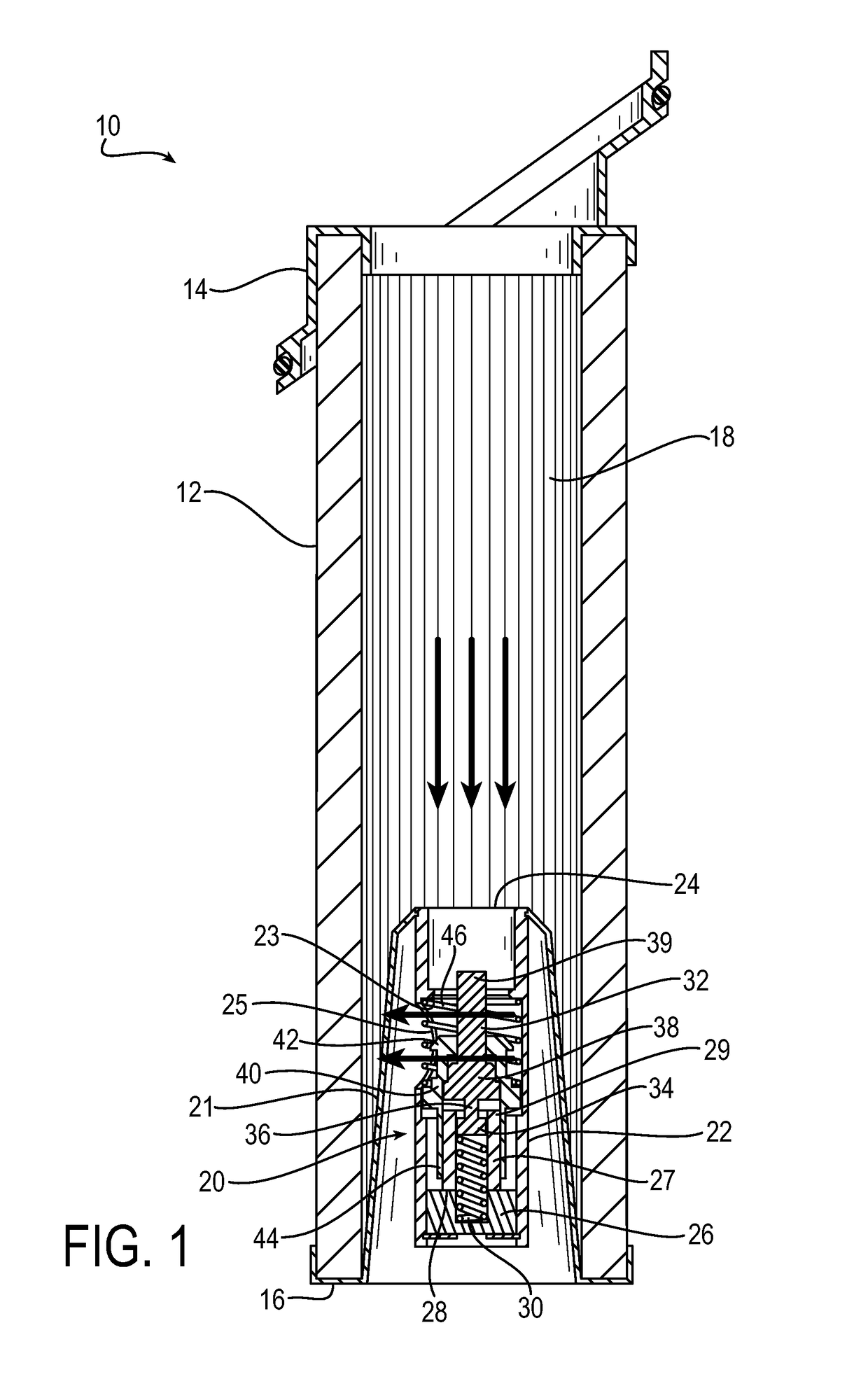 Fluid filter with thermal control and pressure bypass