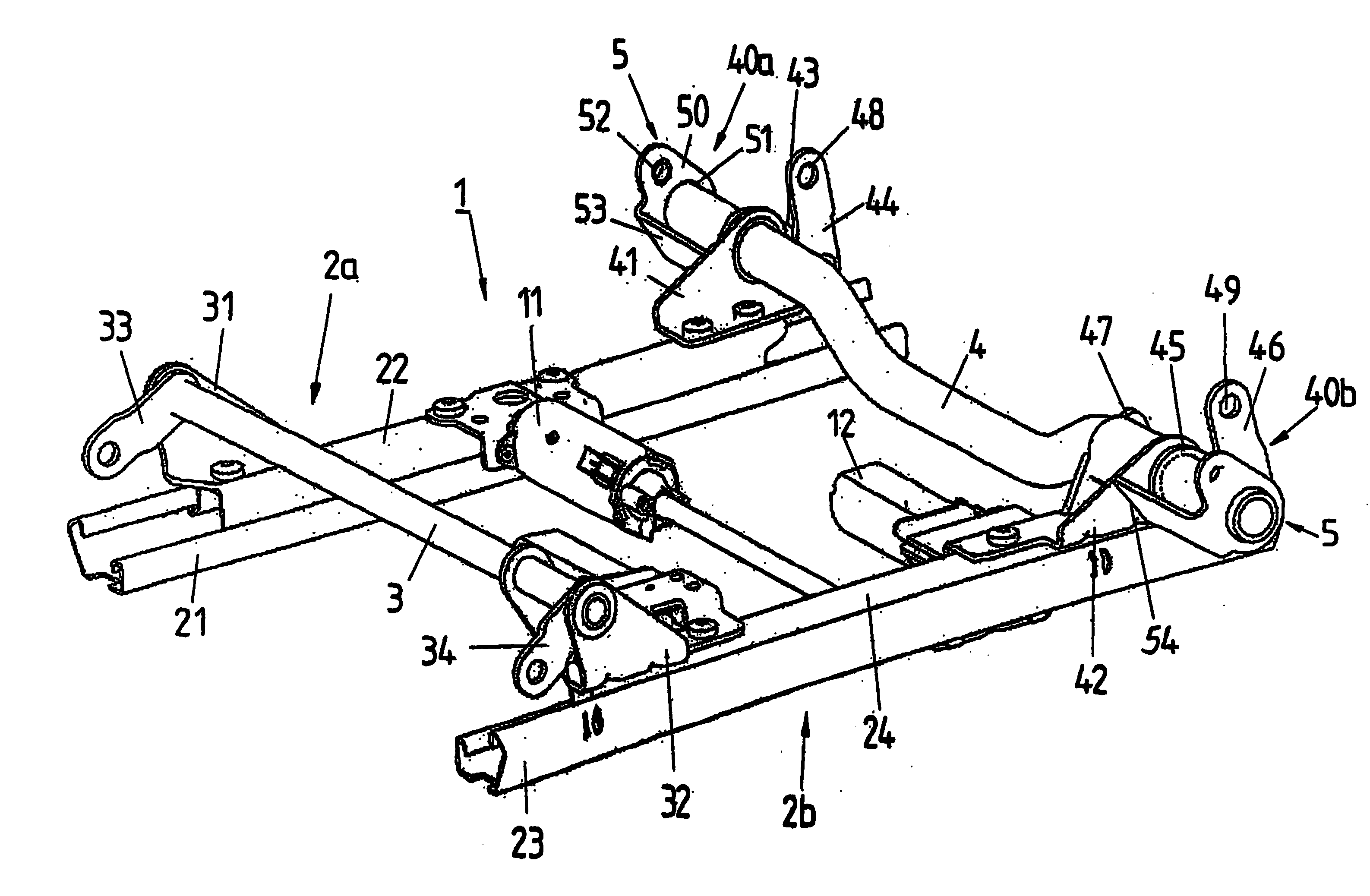 Device for fixing a belt lock of a safety belt on a vehicle seat