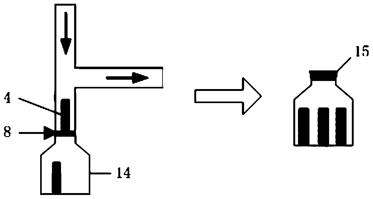 Experimental device and sampling method for combined electric heating and aging of transformer copper oil paper system