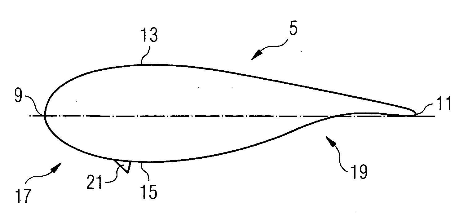 Wind turbine rotor blade and pitch regulated wind turbine