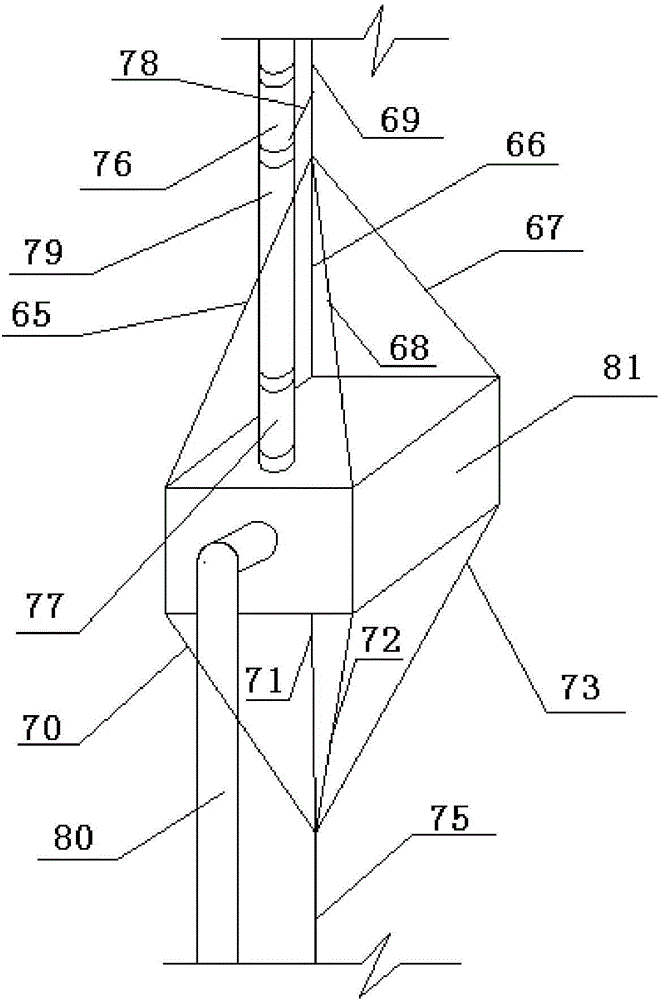 Method and matched equipment for performing fire-fighting and rescue in building