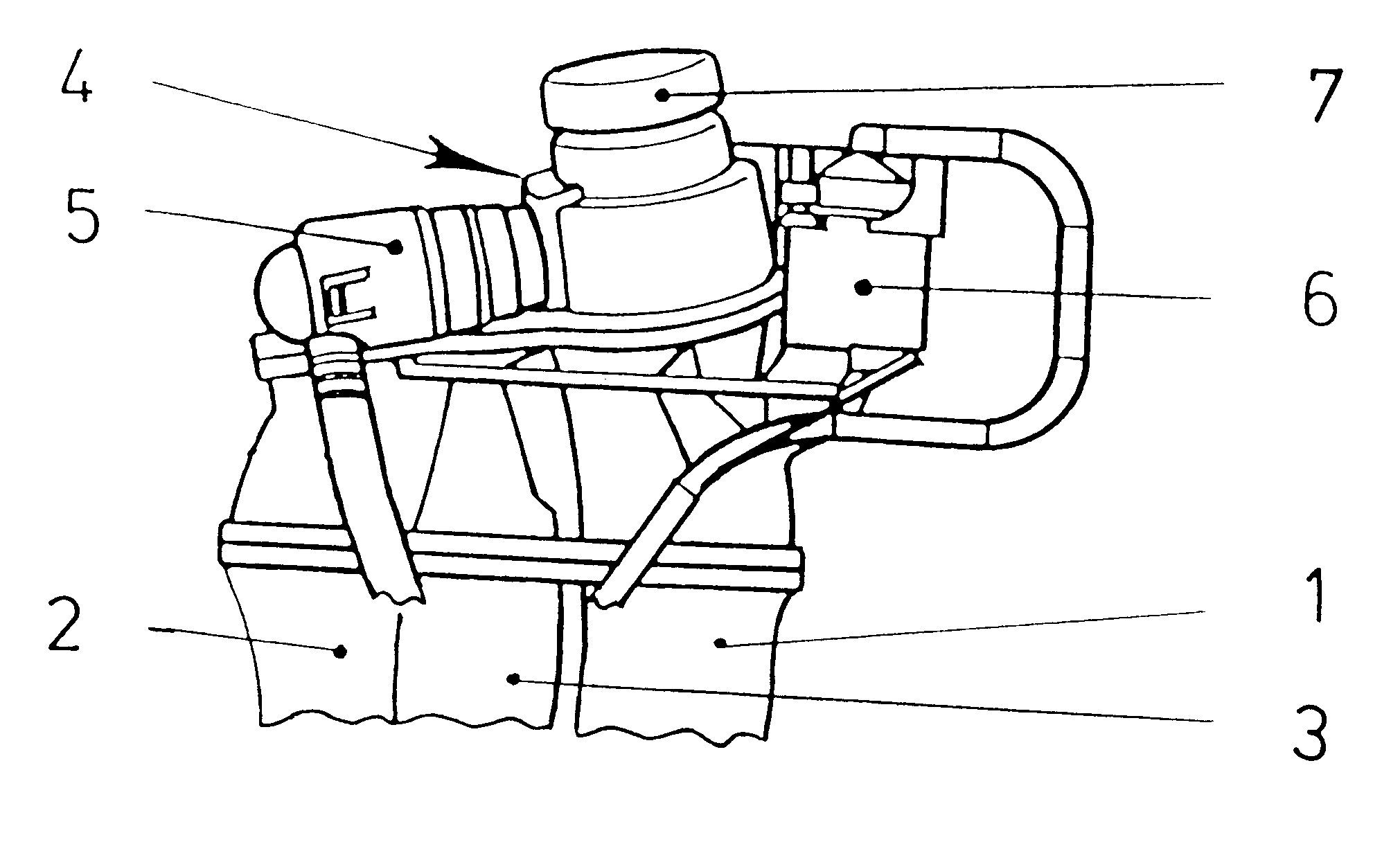 Plug neck for a filler neck of a fuel tank