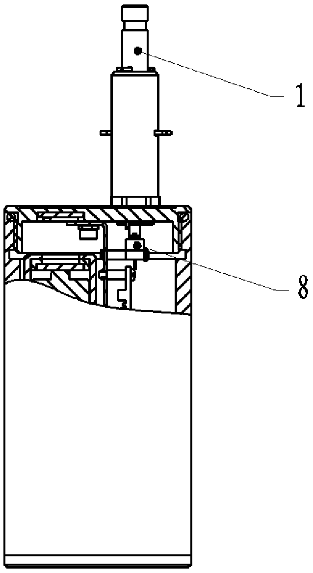 Stirring-type land mine simulation device and simulation method