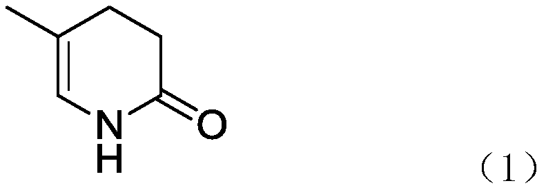 A method for catalytically synthesizing 5-methyl-3,4-dihydropyridin-2(1h)-one chemical intermediates