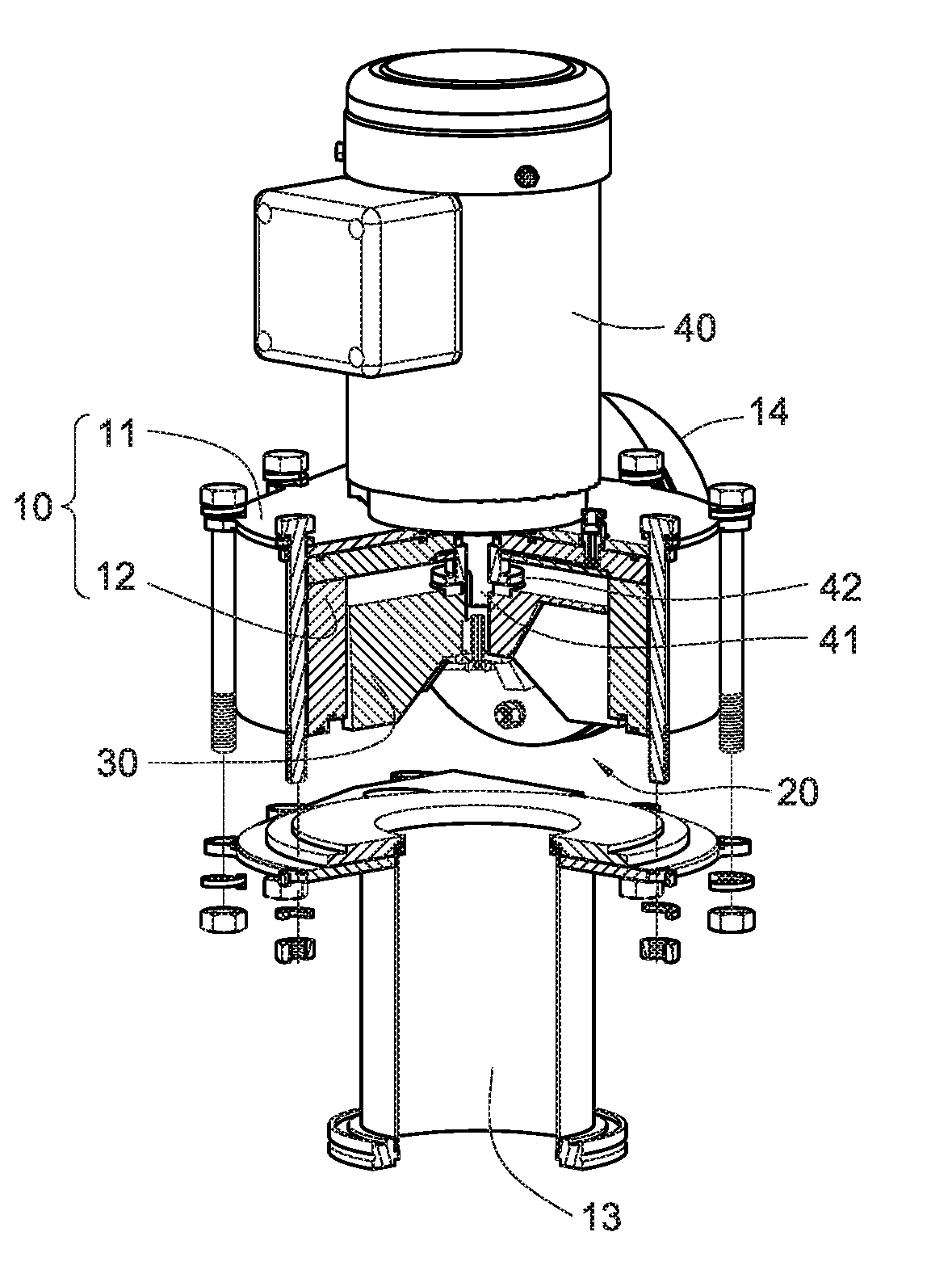 Gas injection blower