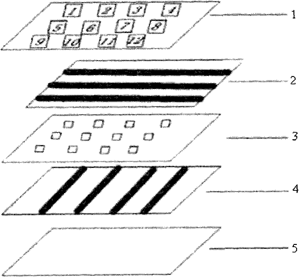 Embroidery type full fabric keyboard