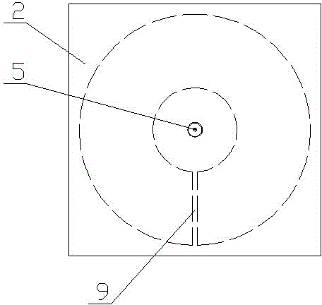 Rivet plug sealing performance detection base