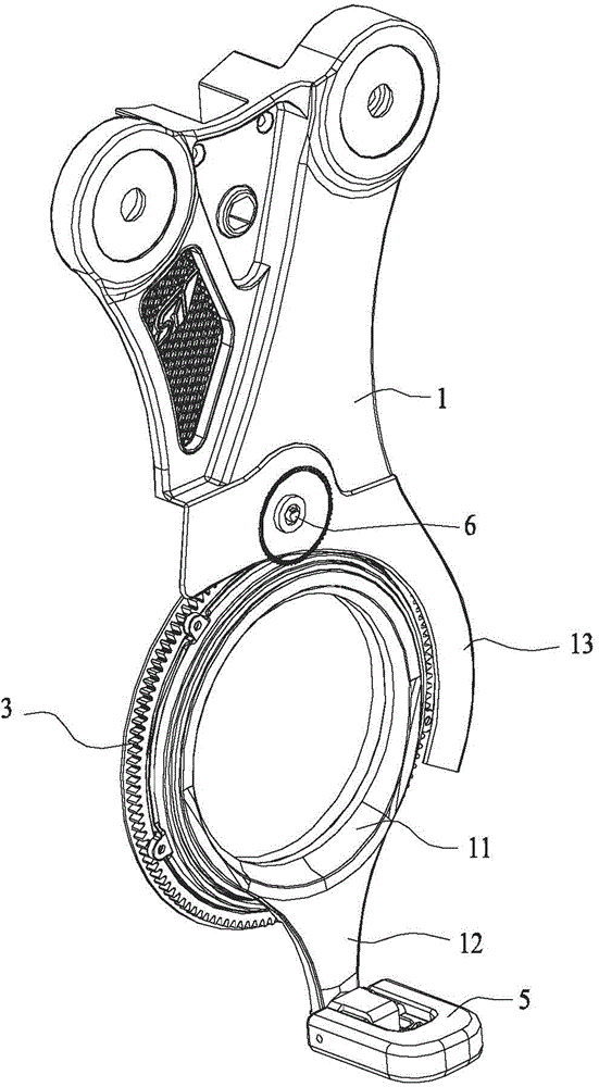 Angle adjusting mechanism for pedal