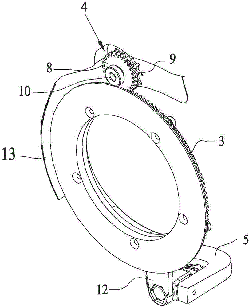 Angle adjusting mechanism for pedal