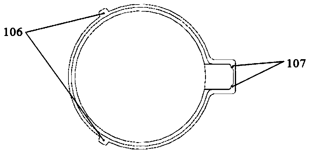 Ultra-light stray light eliminating assembly suitable for coaxial micro-nano remote sensing camera