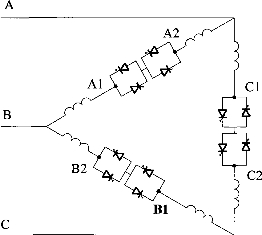 Reconstruction configuration method for two six-pulse parallel connection commutation group valve