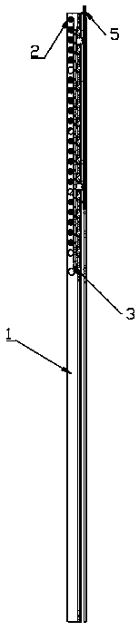 Overweight glass door window pulling system based on spring counterweight