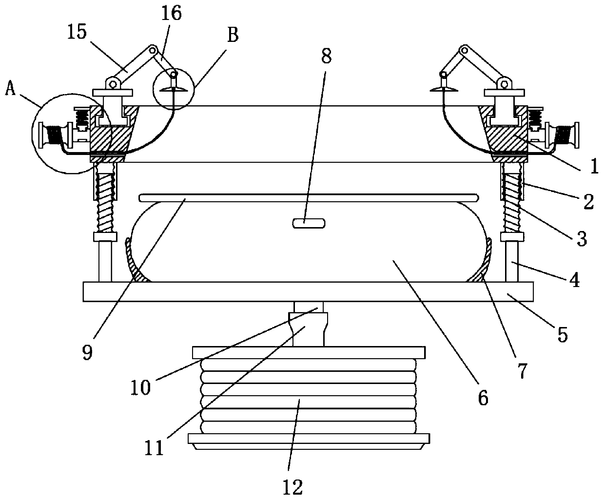 Sealing device for die casting leakage detection