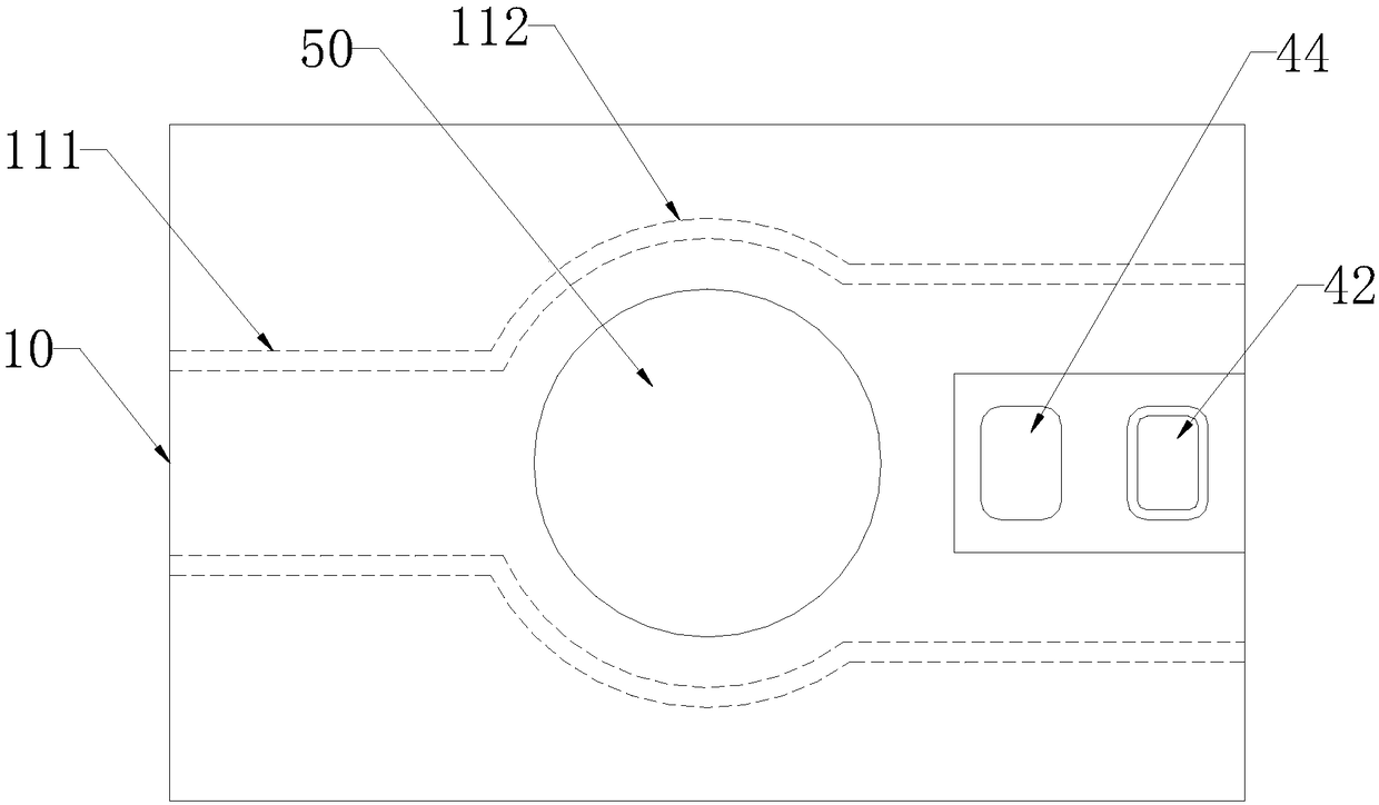 Machining system for downward core pulling casting piston