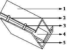 The installation method of the spun yarn broken detection control circuit board on the angle steel