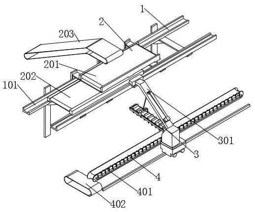 A kind of raw material cloth retrieving system and cloth retrieving method for building powder production