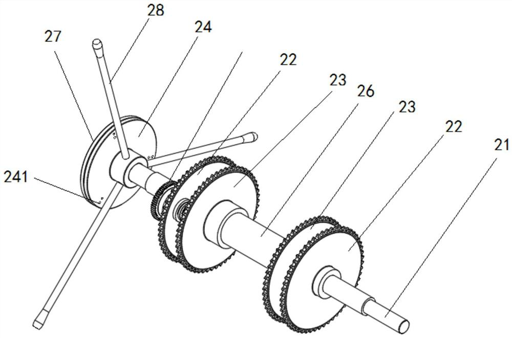 Adjustable packaging box assembly line device